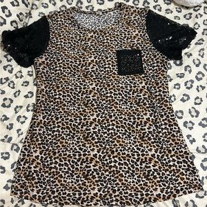 Leopard Top